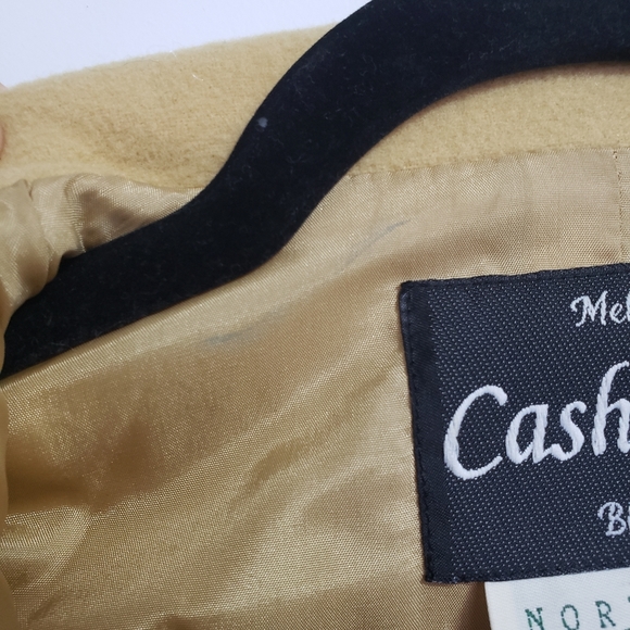 NORTHERN TRADITIONS Tan Cashmere & Wool Blazer Jacket - Picture 9 of 9